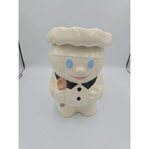 Vintage Pillsbury Doughboy Utensil‎ Holder 9.5 Inches TALL KITCHEN Collectors